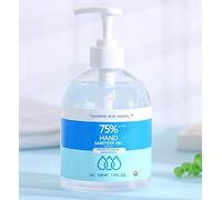 12 x Blue Safety™ 500ml Hand Sanitiser Pump Bottle with 75% Alcohol - Antibacterial, Instant Hand Gel - EACH BOTTLE - £2.90 EACH