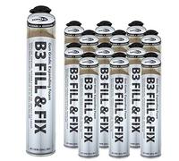 12 x BOND IT 750ml GUN GRADE EXPANDING FOAM PU FILL AND FIX GAP FILLER contractors