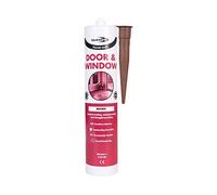12 x Bond it Brown Frame Mate Door and window silicone for sealing and draught proofing