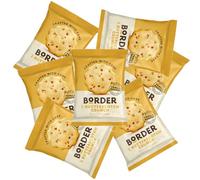 12 x Borders Biscuits Butterscotch Crunch Flavour Cookies - Sweet Memories (2 Biscuits Per Pack)