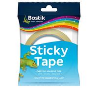 12 x Bostik Sticky Tape Single Single Easy Tear 24mm x 50m