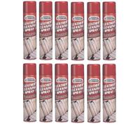 12 x Cans Of Leather cleaning spray, car cleaning, 300ml