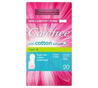 12 x Carefree® Fresh with Cotton Extract 20 Breathable Pantyliners