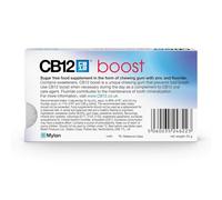 12 x CB12 Boost Sugar Free Chewing Gum Strong Mint 10 Pieces 20g