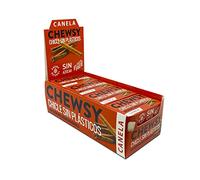 12 x Chewsy Natural Cinnamon Plant-Based Plastic-Free Gums 15g