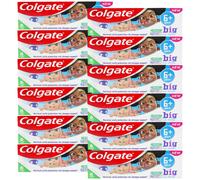 12x Colgate Kids Toothpaste 50ml Mint 6-9 Years Freshness Bath