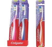 Colgate Zig Zag Toothbrush – Medium Bristles, Deep Interdental Cleaning – 6 Pack