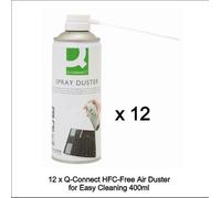 12 x Compressed Air Duster 400ml Multi purpose Cleaner Spray Can Laptop Keyboard