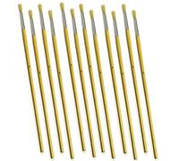 12 x Decorators Round Fitch Fine Detail Decorating Paintbrush Size 4
