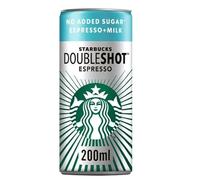 12 x DoubleShot Espresso No Added Sugar Iced Coffee Drink 200ml Delicious Tasty And Twisty Treat Gift Hamper, For Christmas,Birthday,Easter Gift