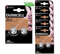 12 x Duracell CR2016 3V Lithium Coin Cell Battery 2016, DL2016, BR2016, SB-T11