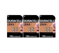 12 x Duracell LR44 (3 Blister Packs of 4 Batteries) 12 Batteries (A76/V13GA/76A)