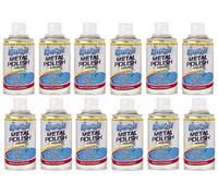 12 x Duzzit Liquid Metal Polish Silver Copper Brass Chrome120ml