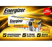 Energizer 9V Industrial Batteries (12 Pack)
