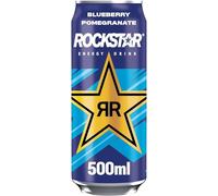 12 x Energy Drink, Blueberry Pomegranate and Acai 500 ml cans Delicious Tasty And Twisty Treat With Your Family And Friends For All Occasions