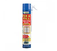12 x Everbuild Fix & Fill Expanding Foam and Filler - 750ml