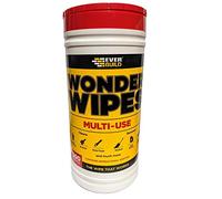 12 x Everbuild Wonder Wipes Multi Purpose Trade Tub cleans just about anything from hands