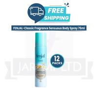 12 X Fenjal Classic Luxury Sensuous Body Spray 75ml