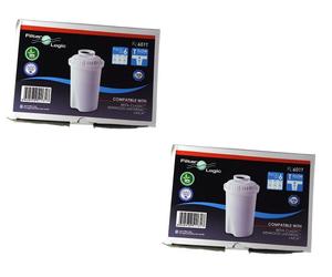 12 x FilterLogic Water Filters Compatible with Brita Classic & Kenwood Jugs