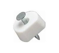 12 x Hafele White Pin Shelf Supports.