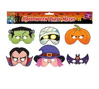 12 x Halloween Card Masks