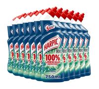 12 x Harpic 100% Limescale Remover Fresh Toilet Cleaner 750ml