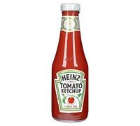12 X HEINZ TOMATO KETCHUP GLASS BOTTLE 342g (12 PACK BUNDLE)