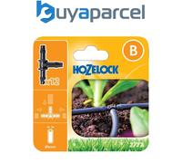 12 x Hozelock 2777 T Tee 3 Way Piece Junction Connector 4mm Micro Irrigation