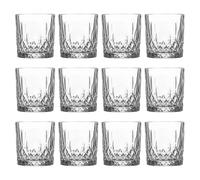 LAV 12x Clear 330ml Odin Whisky Glasses - Glass Water Wine Whiskey Gin Juice Cocktail Drinking Glassware Cup Set