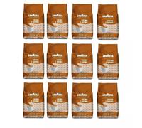 12 X Lavazza Crema e Aroma Roasted Coffee Beans 1kg (Pack Of - 12)