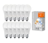 12 X LED Smart+ Bulbs A60 9W = 60W E27 Matte 806lm CCT 2700K-6500K Dimmable WiFi
