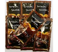 12 x Lichfields Brown Sauce - 9.5g Individual Sachets
