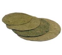12 x Liners Green Jute Fibre Suitable for 14 INCH 350MM Hanging Baskets
