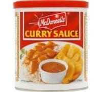 12 X MCDONNELLS CURRY SAUCE DRUM 250g (12 PACK BUNDLE)