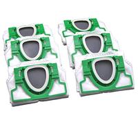 12 x Microfleece Vacuum Cleaner Bags for Vorwerk Kobold 200, Pre-Folded in a Cardboard Box