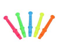 Henbrandt 6 x Mini Flutes Whistle Recorders Birthday Party Loot Bag Pinata Toys Fillers