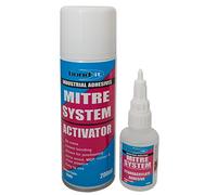 12 x Mitre Bonding Kit Superglue Activator Sytem Rapid Strong Joint Adhesive Bond
