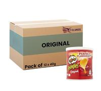 12 x Original Crisps Pop & Go Travel Box Multi Flavour Original Sour Cream & Onion, Salt & Vinegar, Texas BBQ Your Go-To Snack Companion Sold By VR Angel