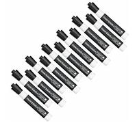 12 x Paper Mate Dry Wipe Marker Pens | Bold, Bullet Tip Felt Nib | Perfect for Writing on Whiteboards & for use at Home, School or Office | Black Colour Ink | Loose in Plain Packaging