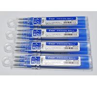 12 x PILOT Frixion ERASABLE Pen Refills - BLUE - 0.7mm For Rollerball & Clicker