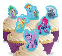 12 x PRE-CUT My Little Pony Movie Stand Up Edible Cake Toppers