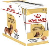 12 x ROYAL CANIN DACHSHUND POUCHES 85G premium wet dashond dog food rc pet meals