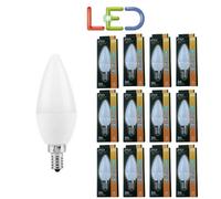 12 X Tcp Candle Led 4.4W Light Bulb Ses Warm White Long Life Quality E14 2700K