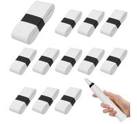 12 x Tennis Badminton Racket Overgrip Replacement Grip for Non-Slip and Absorbent Grip Wrap Racket for High Performance