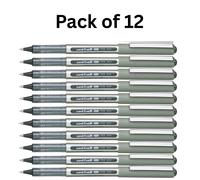 12 x Uniball Eye FINE UB 157 Roller Ball Pen 0.7mm ORANGE Uni ball Pens