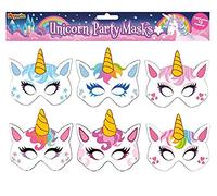 12 x Unicorn Card Masks