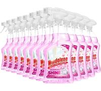 12 x Windolene Diamond Shine Window & Glass Spray Window Cleaner Pink 750ml Bulk Buy, 750.00 ml (Pack of 12)