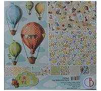 12"x12" Ciao Bella Patterns Pad My First Year for Arts, Crafts and Scrapbooking