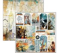 12"x12" Sheets x12 Blue Notes Ciao Bella