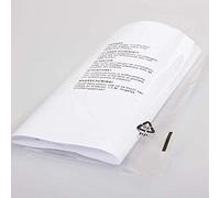12"x16" inch / 30.5x40.6cm Transparent Self Seal Clear Garment Clothing Packing Bags With Suffocation Warning FBA Compliant Poly Packaging Bag (500)
